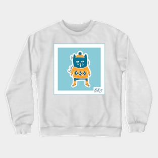 A Cat sensitive to the cold Crewneck Sweatshirt